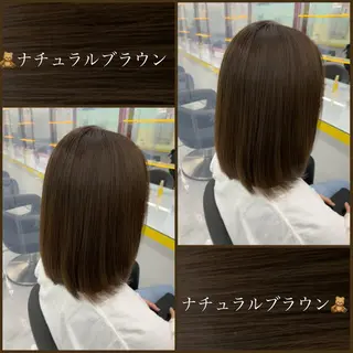 ショート 🪞透明感カラー🫧 縮毛矯正🥇かずきのヘアスタイル