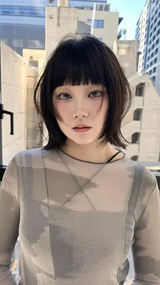 ショート 渋谷ショート、パーマ 美容師vain はるのヘアスタイル