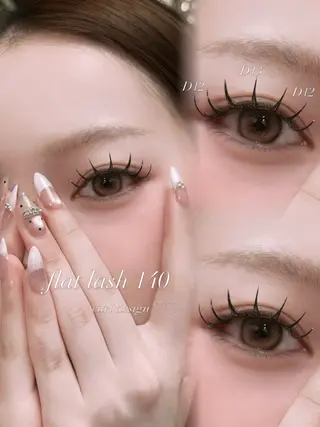 マツエク・マツパ fein. nodoka✮のマツエク・マツパデザイン