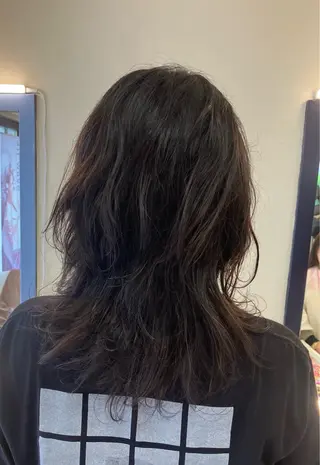 セミロング 横田 尚登のヘアスタイル