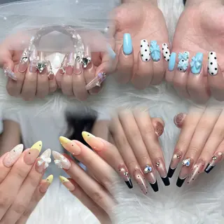 ネイル yuan⭐️ pas á pasのネイルデザイン