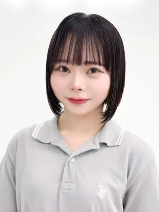 ショート カラー ヘアアレンジ 縮毛矯正🤍 盛れるボブ/ひかりのヘアスタイル