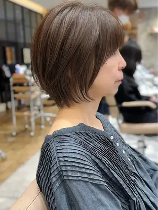 ショート カラー ショート、ボブの神✨ 峯朋也✂︎✨のヘアスタイル