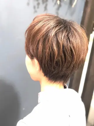 ショート カラー 森下 友 Dio...池袋のヘアスタイル