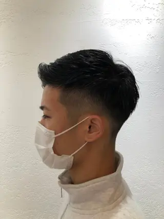 ショート メンズ hair care ACRO店長 谷のヘアスタイル