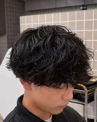 パーマ メンズ 【横浜1似合わせ 職人】昇陽のヘアスタイル