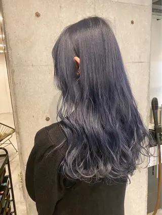 ロング ダブルカラーベージュ 新潟/万代/髙橋魁真のヘアスタイル