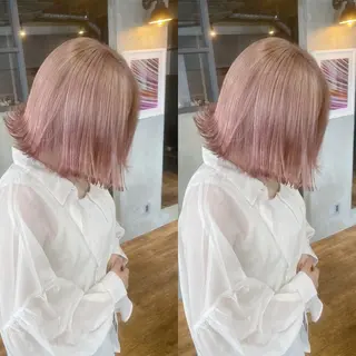 ミディアム カラー yoriダブルカラー 代表すがわらのヘアスタイル