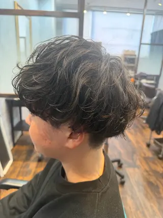 パーマ 【メンズ&髪質改善】 萬納陽介のヘアスタイル
