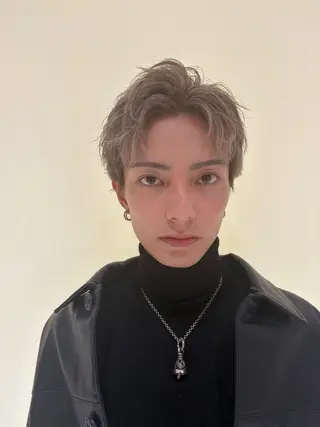 メンズ メンズパーマレイヤー 西山賢志のヘアスタイル