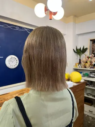 ミディアム カラー mary'sメリー /ニュアンスカラーのヘアスタイル