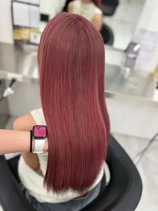 ロング カラー ヘアアレンジ 透明感カラー🎀艶髪 Anju/渋谷🎀のヘアスタイル