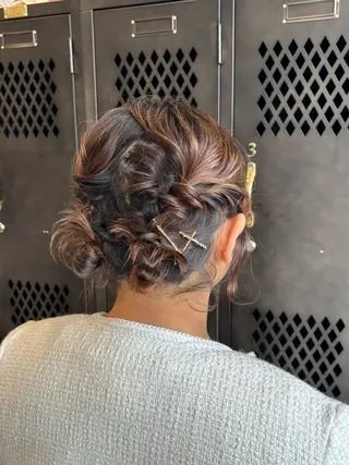 ショート ヘアアレンジ 豊橋ブリーチ/似合わ せカット/SHIHOのヘアスタイル