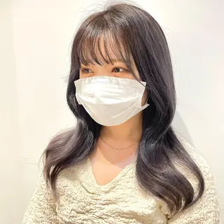 カラー 縮毛矯正ブリーチなし 🍒❤ゆうきのヘアスタイル