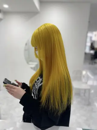 カラー ロング ハイトーンカラー 🎀アカデミー札幌のヘアスタイル