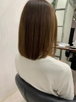 ミディアム repose日本橋 室町のヘアスタイル