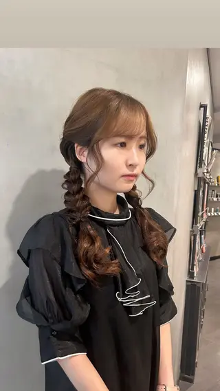ロング ヘアアレンジ タナカ カナ🫧のヘアスタイル