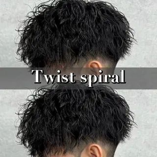 ショート パーマ メンズ 🖤Ayumi🖤 メンズ特化❤️‍🔥のヘアスタイル