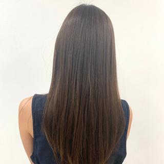 ロング 神頭 彩のヘアスタイル