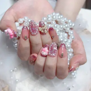 ネイル M🌷nail 長さだし専門店のネイルデザイン