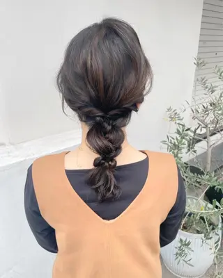 ヘアアレンジ KAI RIKAのヘアスタイル
