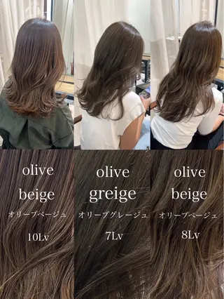 ロング カラー 似合わせバランス得意 青野さくらのヘアスタイル