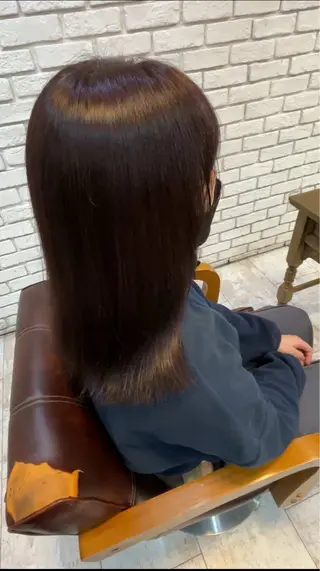 カラー うる艶カラー⭐️ ミナトのヘアスタイル