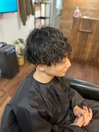ミディアム パーマ Luzir⭐︎ GEN⭐︎のヘアスタイル