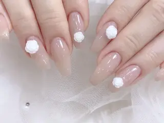 ネイル ki🍒🍒 ki ツルツルネイルのネイルデザイン