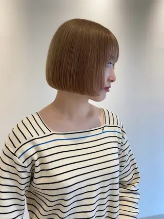 ショート カラー 🌟アレンジが似合う カラー🌟Rumiのヘアスタイル