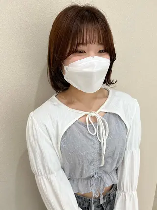 ショート カラー 外国人対応 佐久間のヘアスタイル