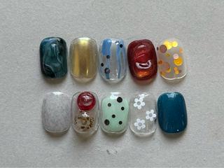 ネイル 藤本@ salon Re:のネイルデザイン