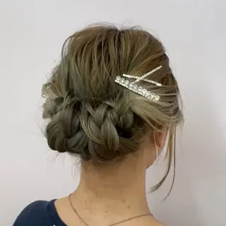 ヘアアレンジ 横浜/メンズカット 曲がる縮毛矯正のヘアスタイル