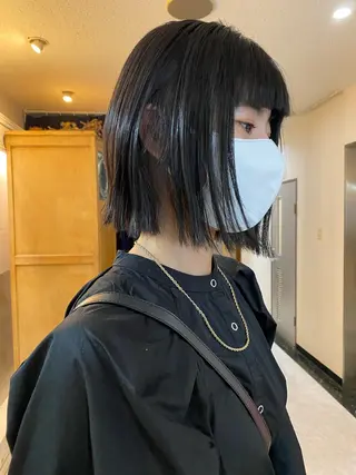 ショート カラー Pia ツボイ ケイタのヘアスタイル