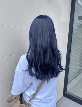 カラー 透明感ツヤカラー/ ゆうな💙のヘアスタイル