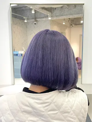 ショート himeka🪽 ヘアセット/ブリーチのヘアスタイル