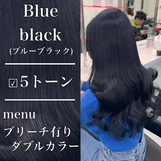 セミロング カラー ヘアアレンジ レイヤー×透明感カラ ーHAYATOのヘアスタイル