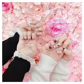 ショート ネイル 🐾enen style 🐾のネイルデザイン