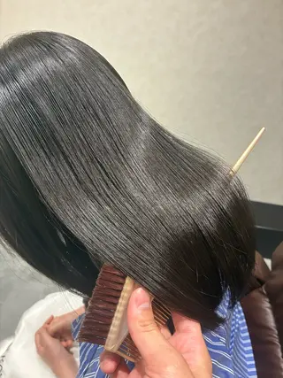 ロング 新栄 夏のヘアスタイル