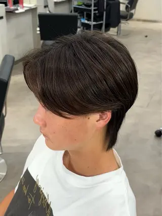 ミディアム メンズ特化LIBER 山口あこのヘアスタイル