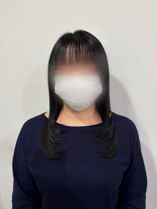 セミロング 🩷仙台/暖色/ 縮毛矯正/えれな🩷のヘアスタイル