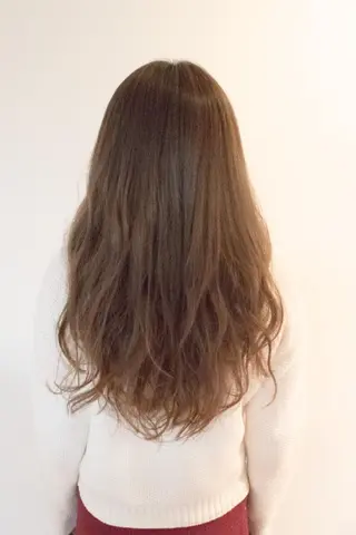 カラー パーマ ロング 原田 祥彰のヘアスタイル