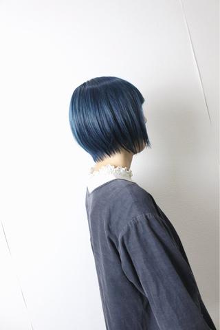 ショート カラー 土居 正季のヘアスタイル