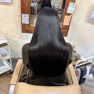 ロング 冨士 美織のヘアスタイル