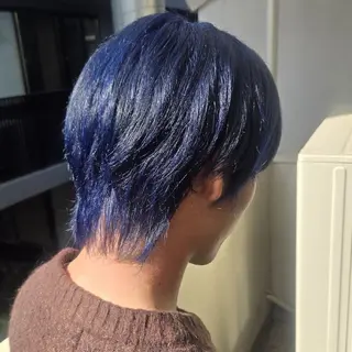 カラー 艶髪縮毛矯正×透明感 カラー◎mikuのヘアスタイル