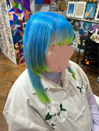 ミディアム カラー メンズ KOYA ｺﾔのヘアスタイル