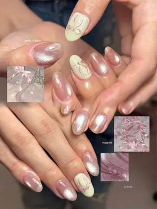 カラー Le:M nail Mikuのネイルデザイン