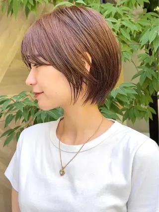 ショート 横尾 歩のヘアスタイル