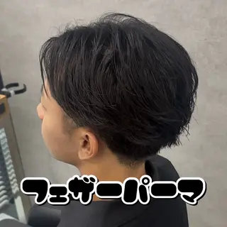 パーマ メンズ メンズ特化🥀 ハイトーン🥀韓国系のヘアスタイル