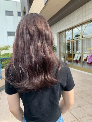 セミロング カラー Aya/四条烏丸/ 酸性ストレートのヘアスタイル
